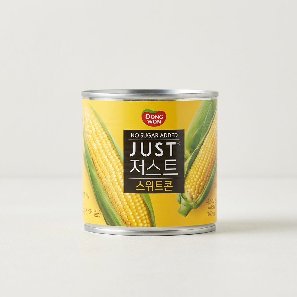 동원 저스트 노슈가 스위트콘, 340g, 7캔