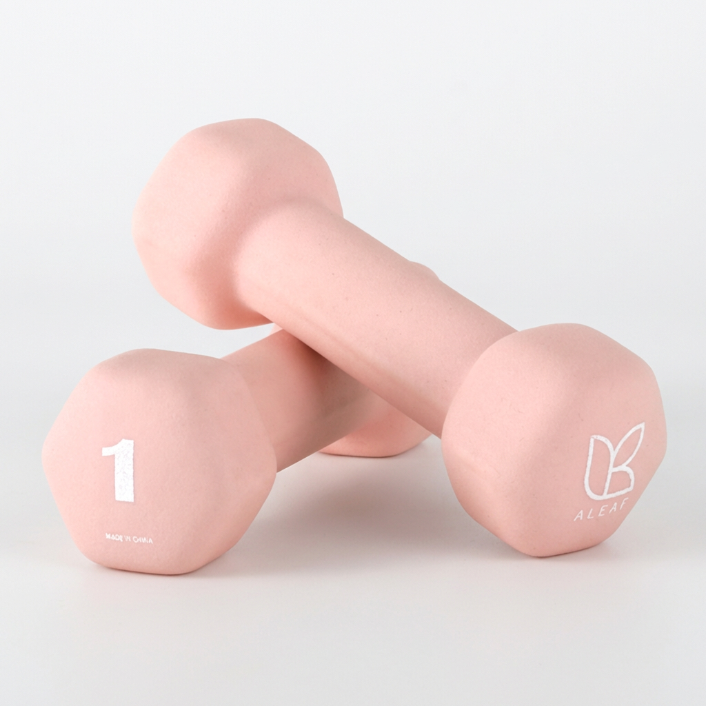 아리프 네오프렌 선인장 미용 아령, 1kg, 2개