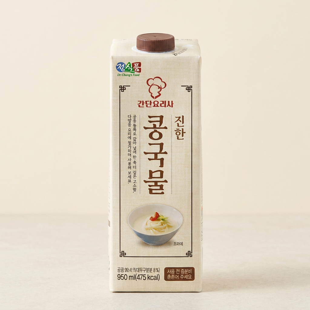 정식품 간단요리사 진한 콩국물, 950g, 8개