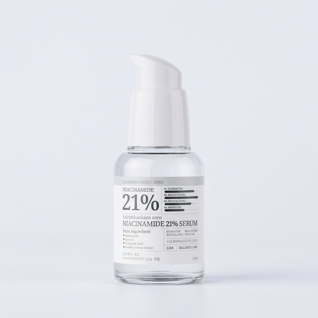 살림백서 제로 나이아신아마이드 21% 세럼, 30ml, 3개