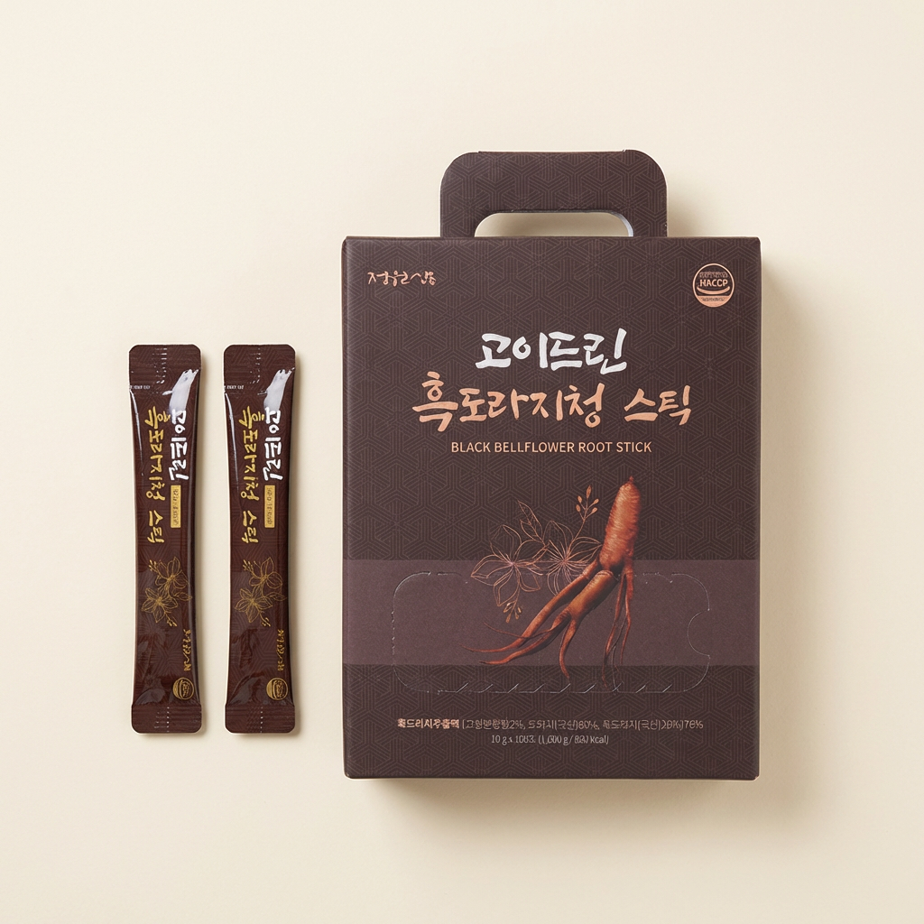 정원삼 고이드린 흑도라지청 스틱, 10g, 100포
