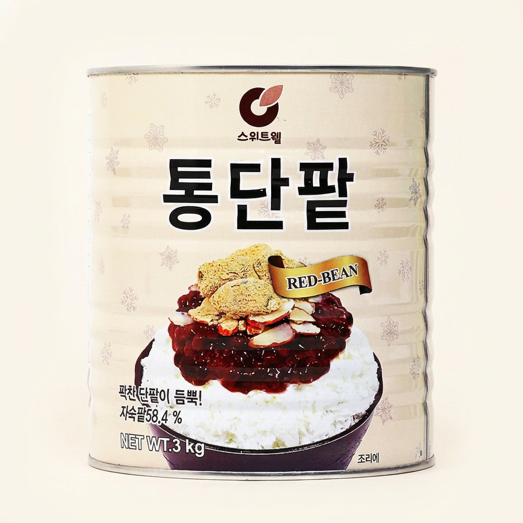 스위트웰 통단팥, 3kg, 1개
