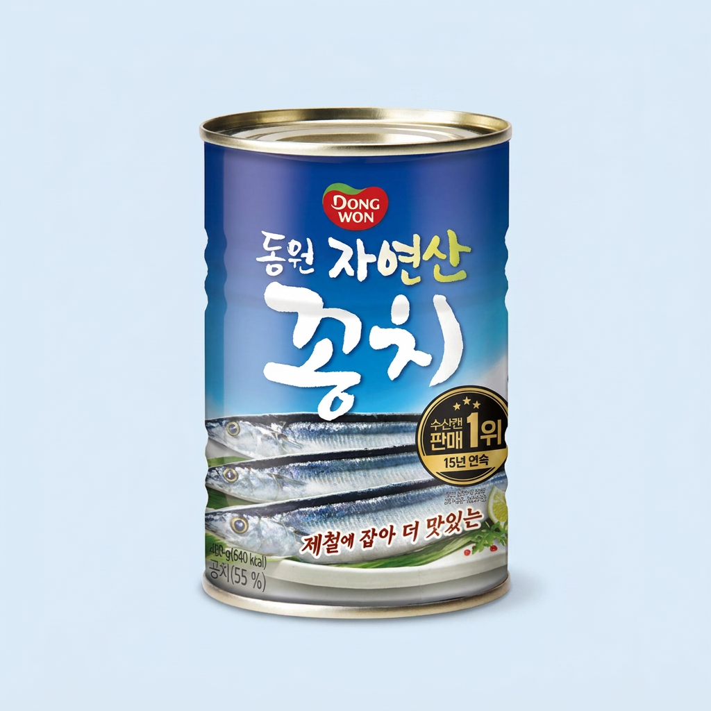 동원 자연산 꽁치, 300g, 3개