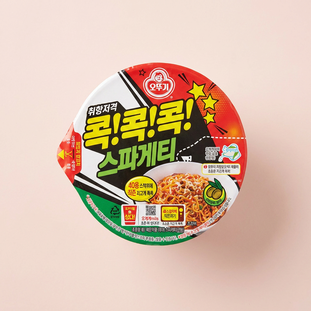 오뚜기 콕콕콕 스파게티, 120g, 12개