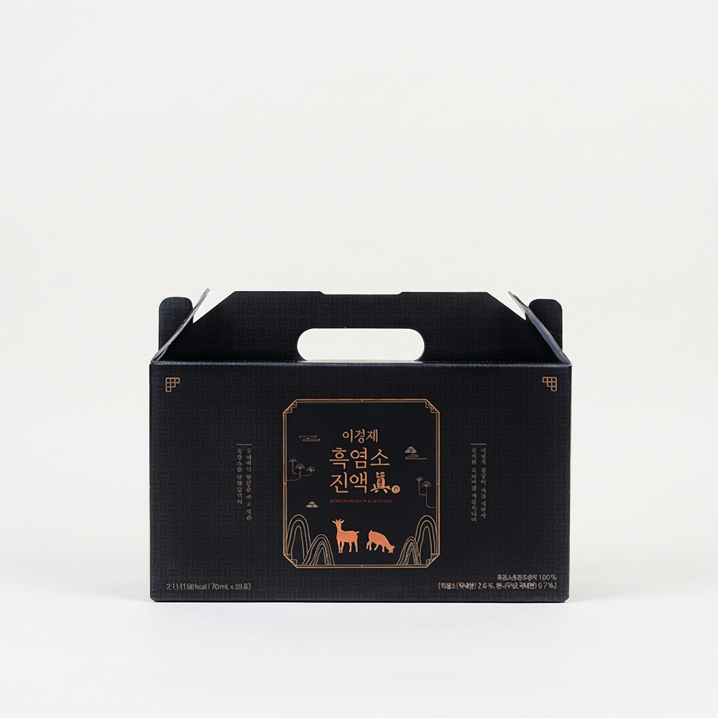 이경제 흑염소 진액 진, 70ml, 30포 x 4박스