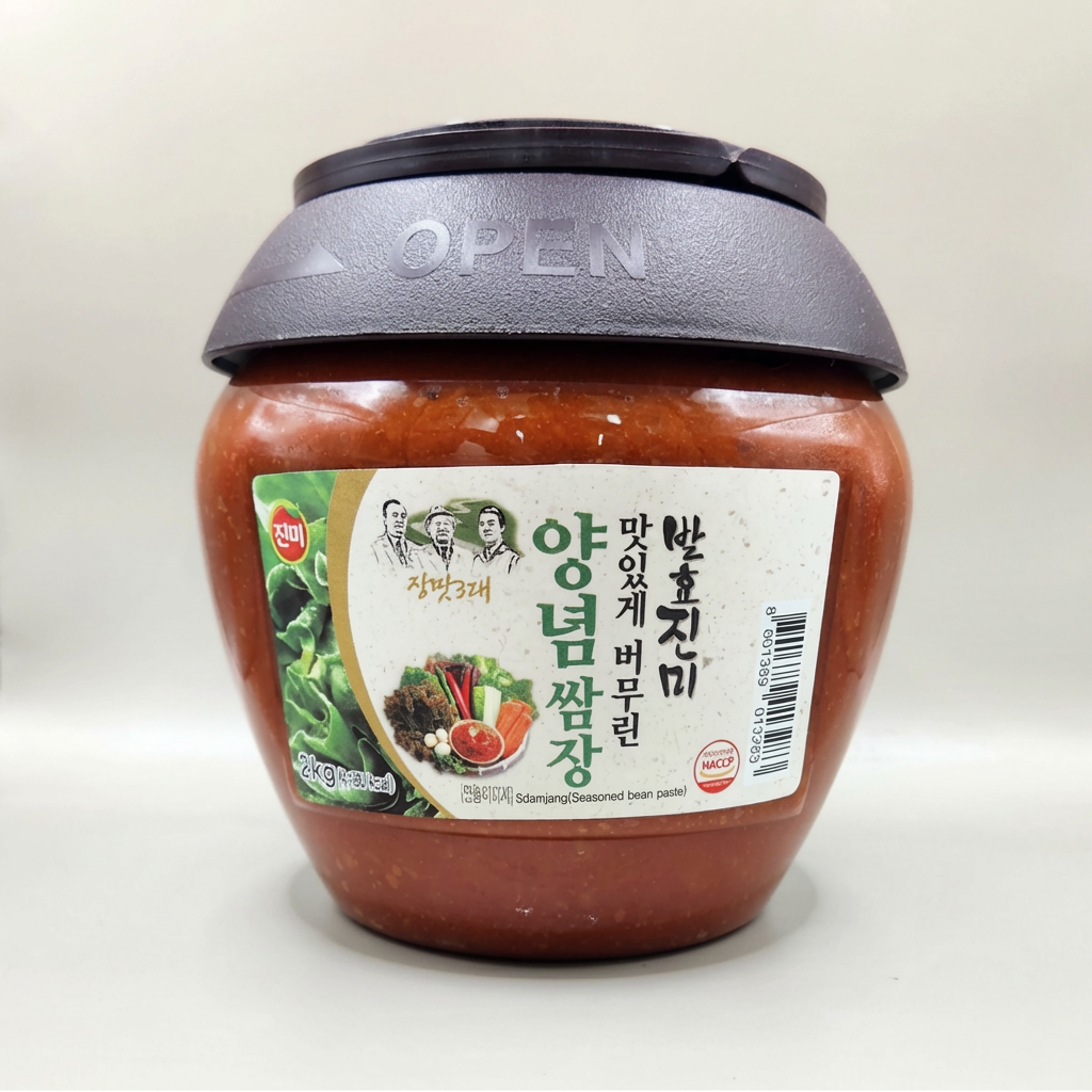 진미식품 맛있게 버무린 양념쌈장, 2kg, 1통