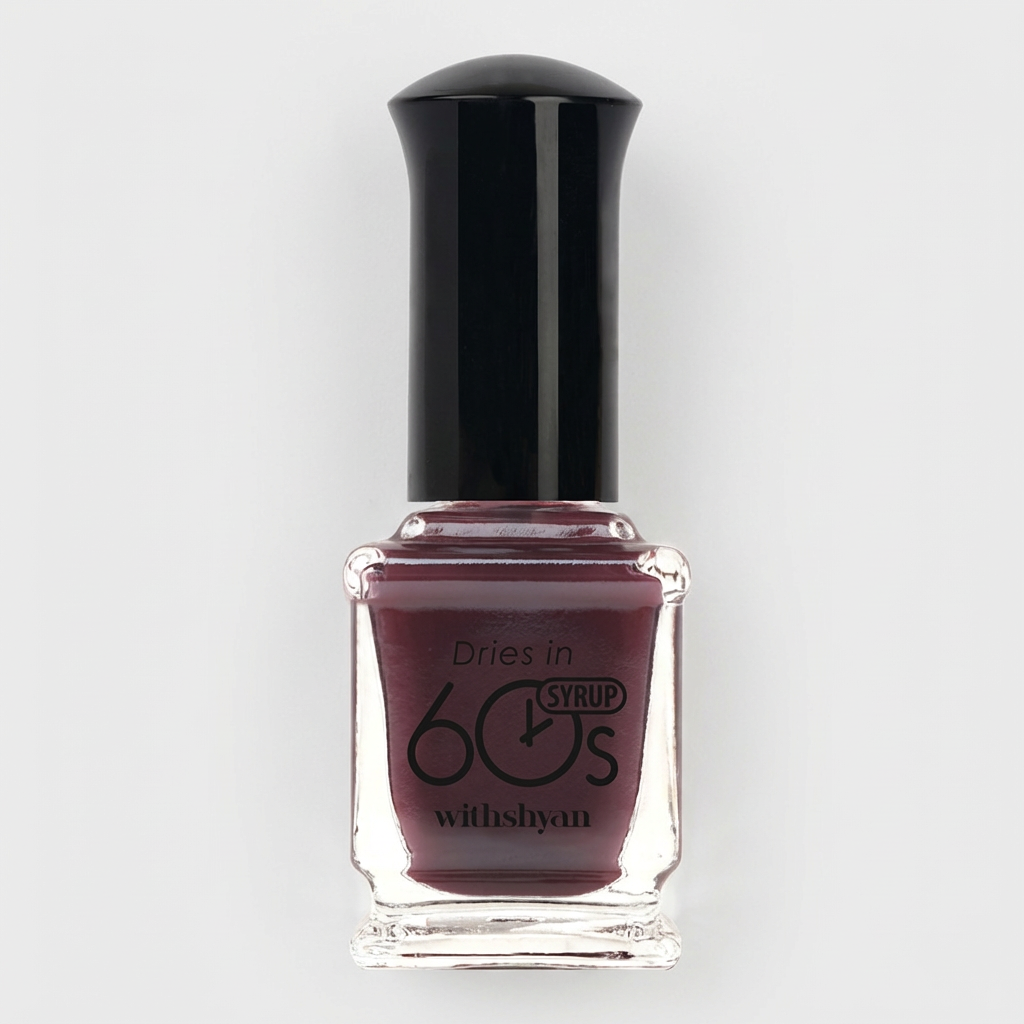 위드샨 60s 네일 매니큐어, M068 체리콕시럽, 9ml, 1개