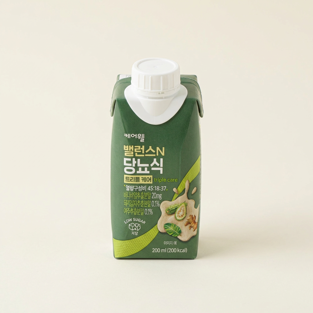 케어웰 밸런스N 당뇨식 트리플케어, 200ml, 18개