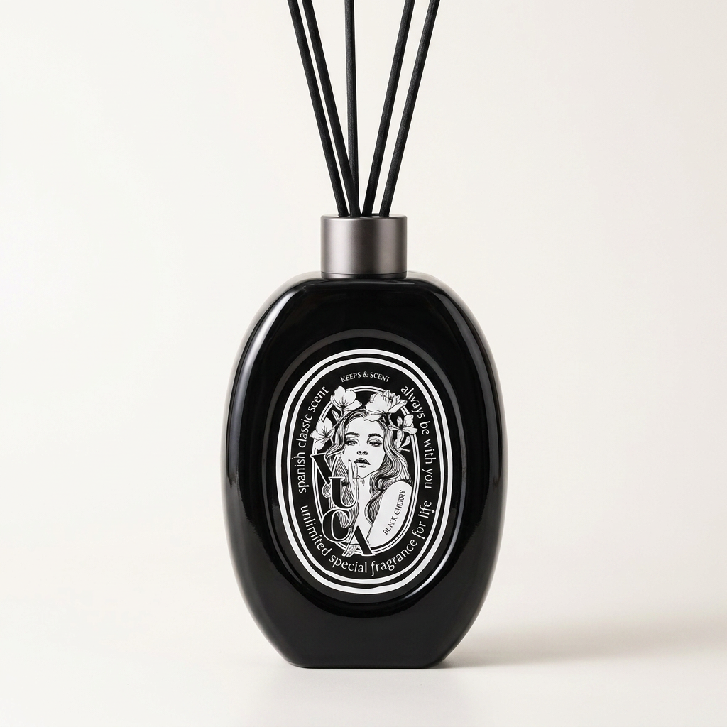뷰카 센트 클래식 디퓨저, 블랙체리, 510ml, 3개