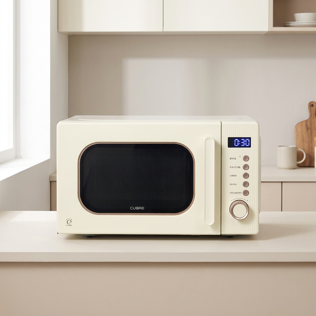 쿠오레 레트로 전자레인지, CMW-A20IR, 20L, 1개