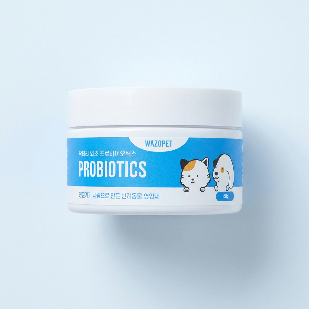 와조펫 강아지 유산균, 장건강/유산균, 60g, 1통
