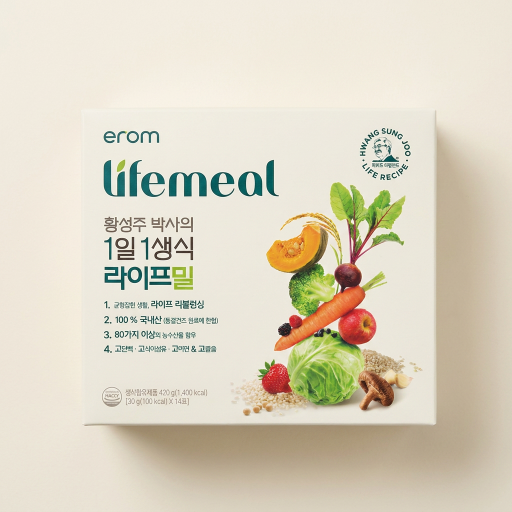 이롬 1일 1생식 라이프밀, 30g, 56포