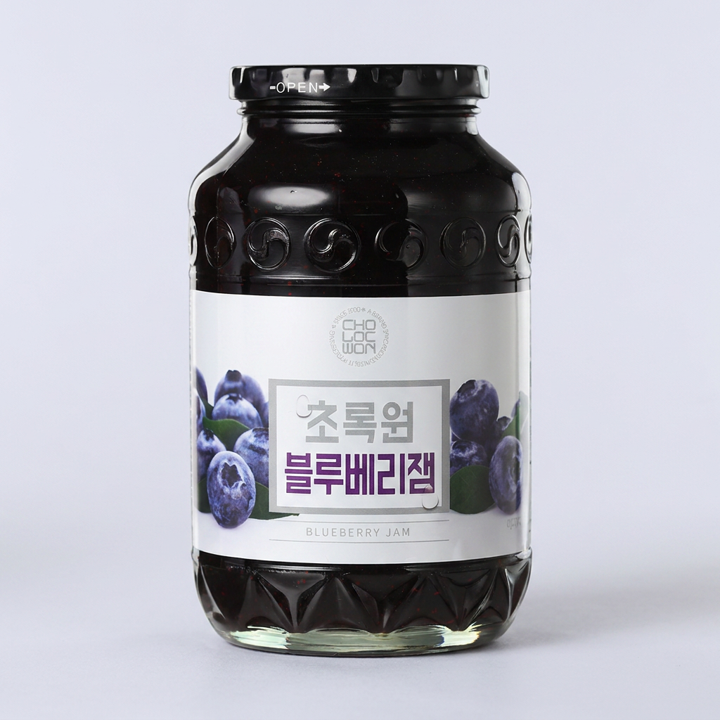 초록원 블루베리잼, 1kg, 2개