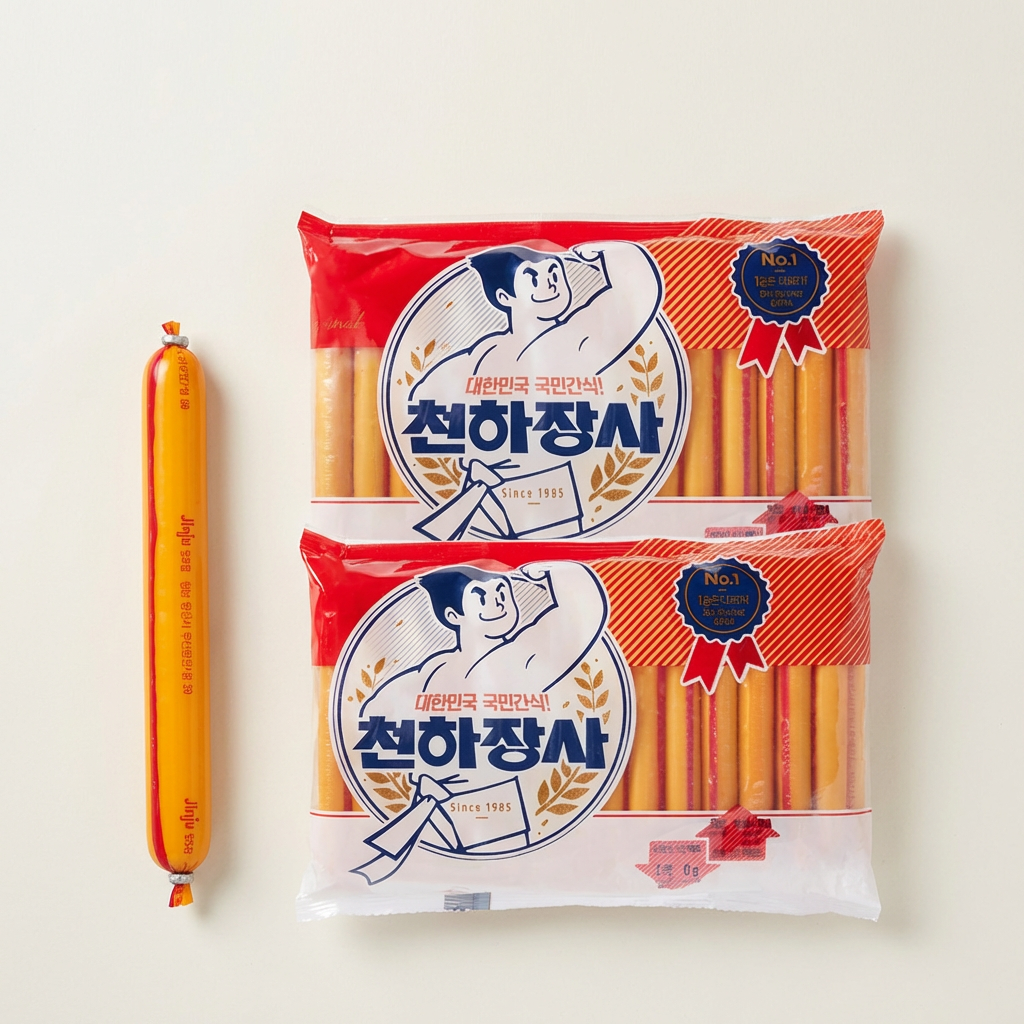 진주햄 천하장사 오리지날, 15g, 66개입, 2개