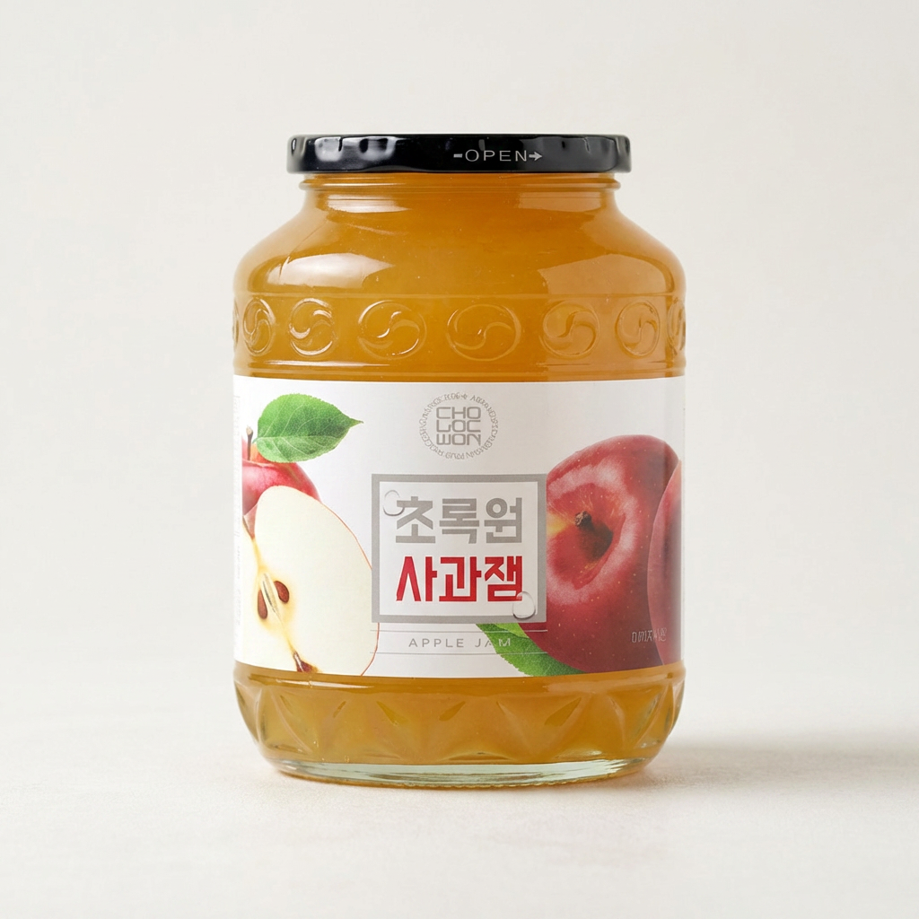 초록원 사과잼, 1kg