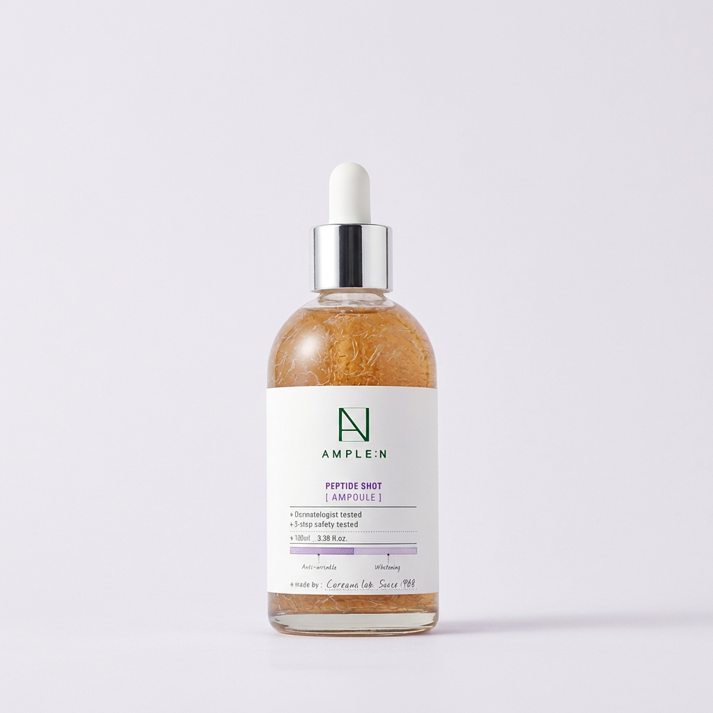 앰플엔 펩타이드샷 녹는실 탄력 리프팅 앰플, 100ml, 1개
