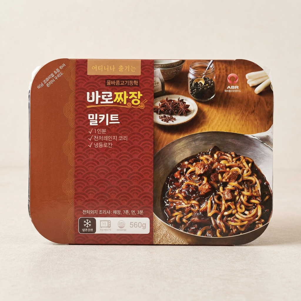 짜장면 중화요리 중식 밀키트, 560g, 2개