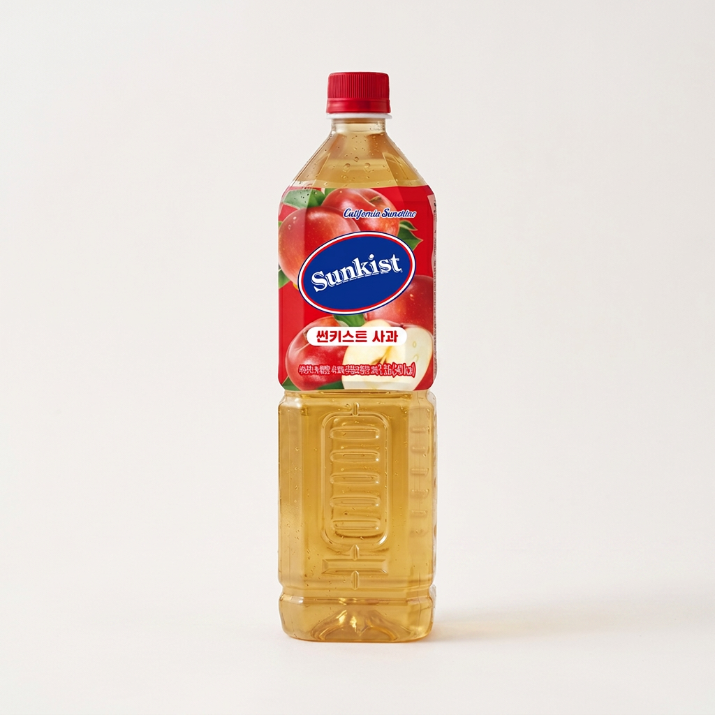 썬키스트 사과주스, 1.35L, 12개