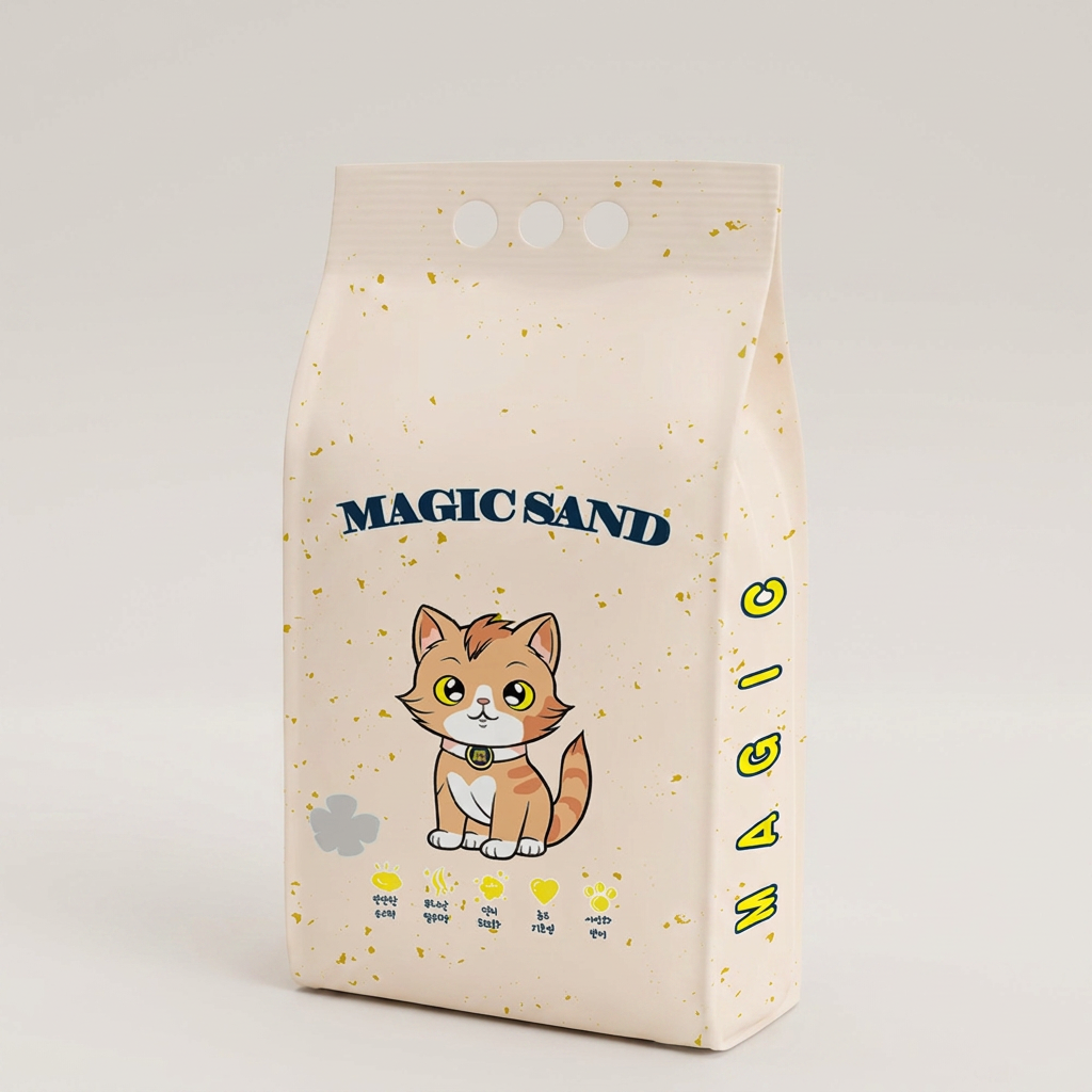 메디펫 매직 고양이 두부모래 가는입자, 무향, 10L, 3개