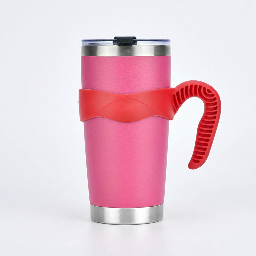 텀블러 손잡이 텀블러핸들 DD-13111, 퍼플, 30oz, 1개