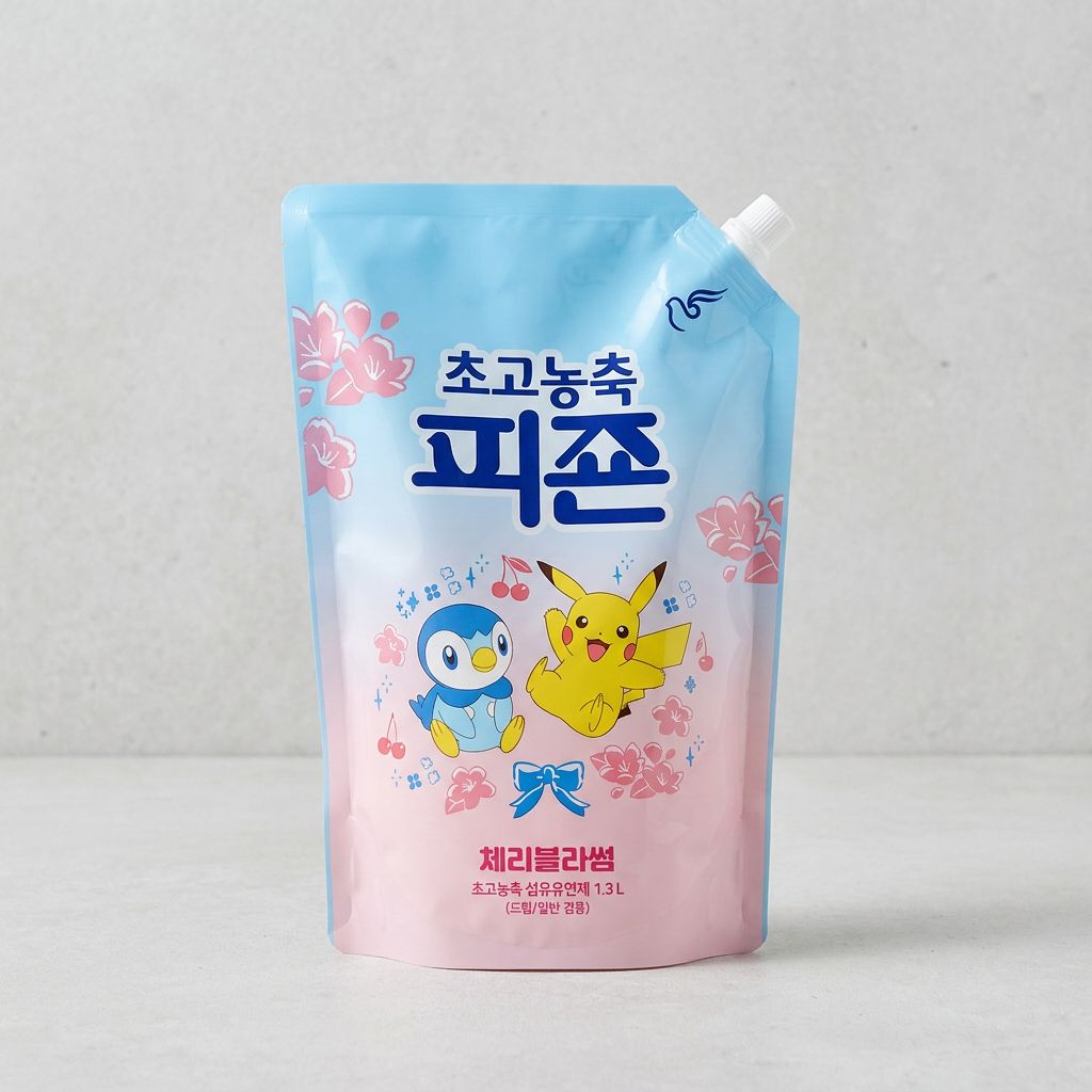 초고농축 피죤 체리블라썸 섬유유연제, 1.3L, 4개