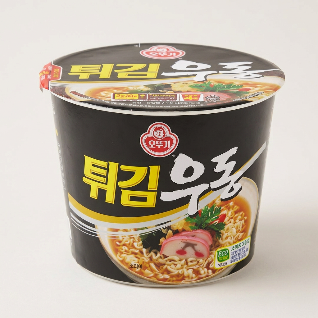 오뚜기 튀김우동, 110g, 12개