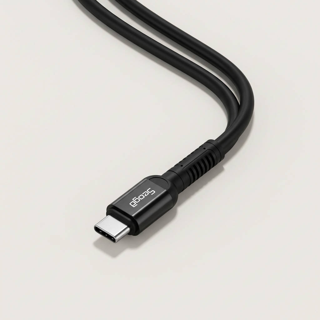 서가 메탈 고강도 60W PD CtoC타입 초고속 케이블, 블랙, 30cm, 2개