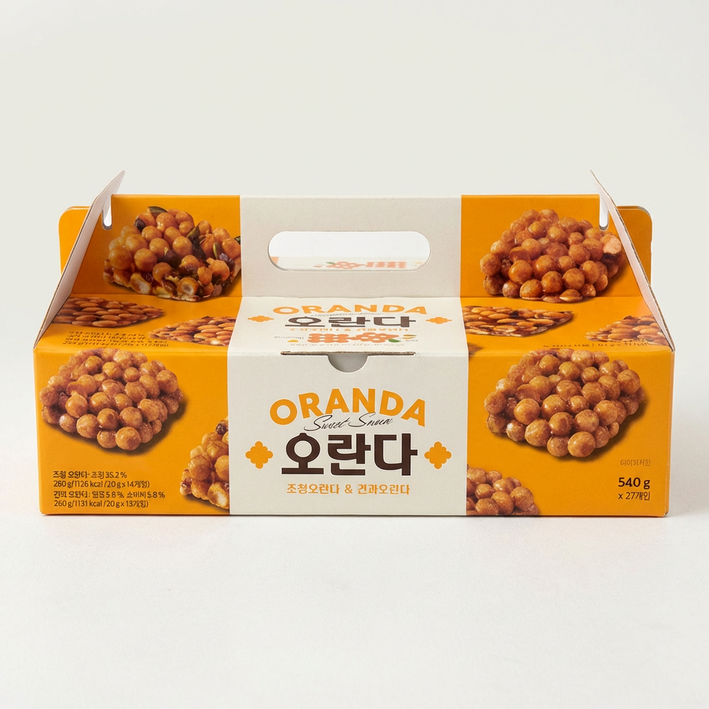 청우식품 조청오란다&견과오란다 세트, 540g, 1박스