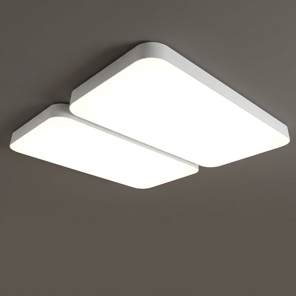 원하 LED 심플 거실4등 120W, 주광색