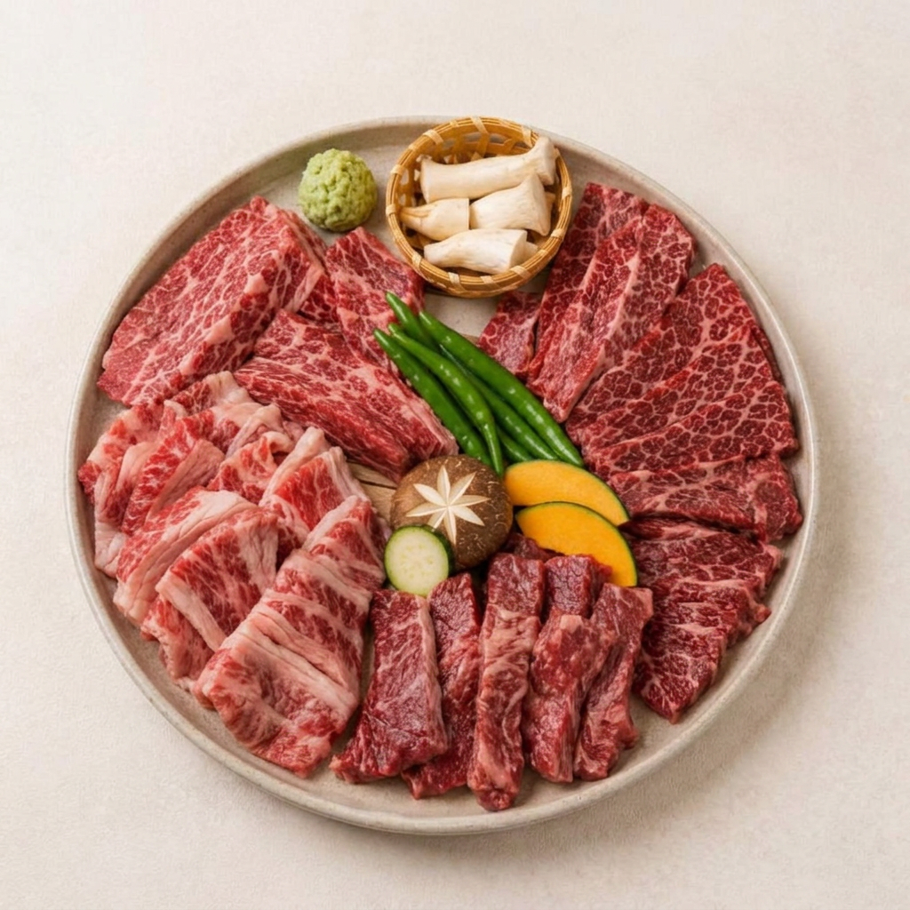 푸드워치 소고기 5종 모둠세트, 초이스등급, 1kg, 1팩 토스쇼핑 특가