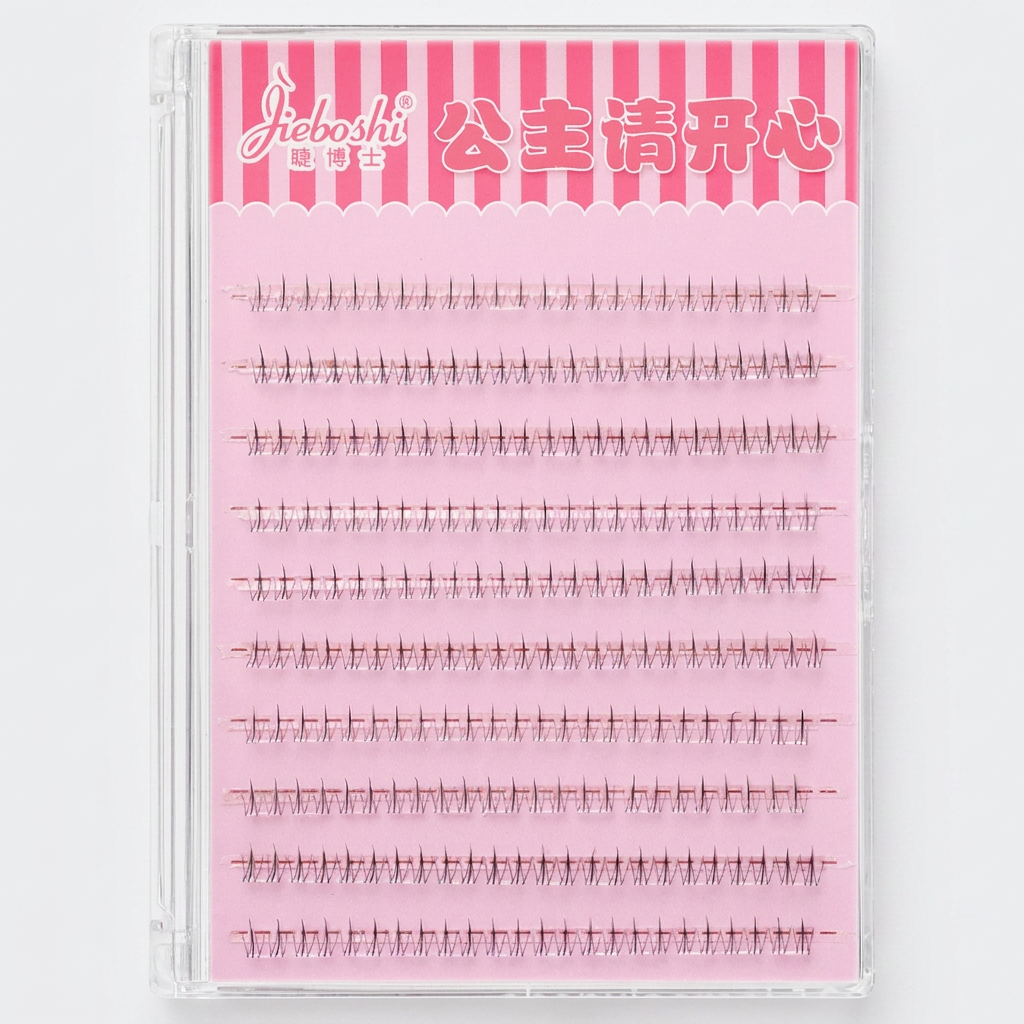 인너원 노글루 언더 속눈썹, 블랙, 120pcs, 1개