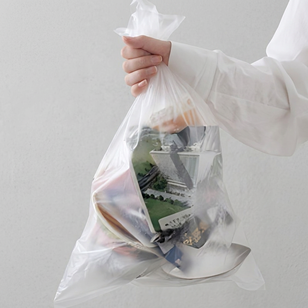 가쯔 분리수거함 쓰레기통 비닐봉투, 100L, 100매
