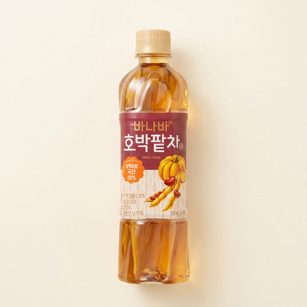 웅진식품 바나바 호박팥차, 500ml, 40개입, 40개