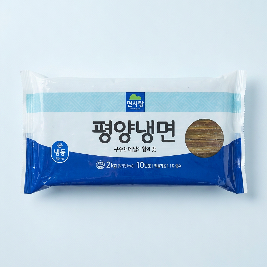 면사랑 평양냉면, 2kg, 1개