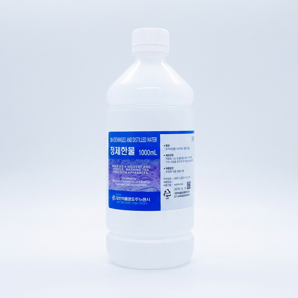 대한약품 정제한물, 1000ml, 5병