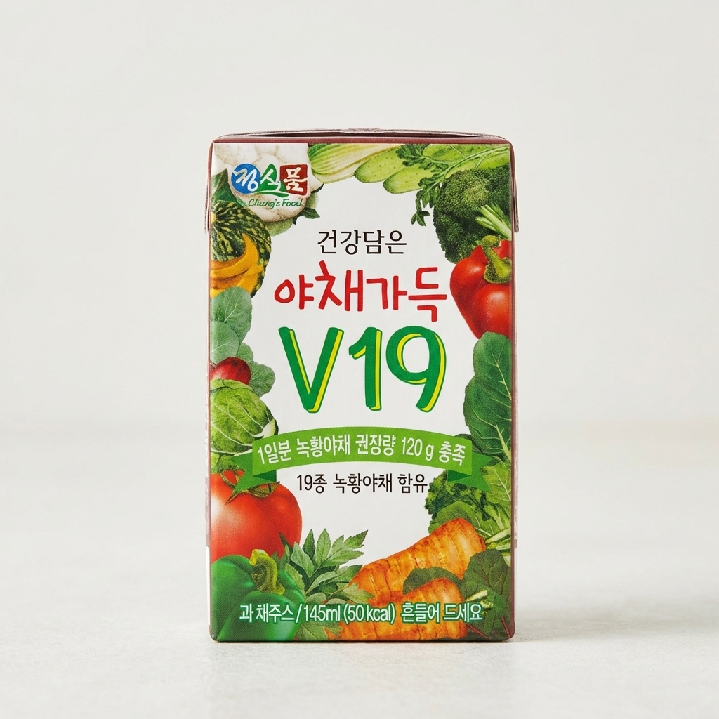 건강담은 야채가득 V19, 145ml, 24개