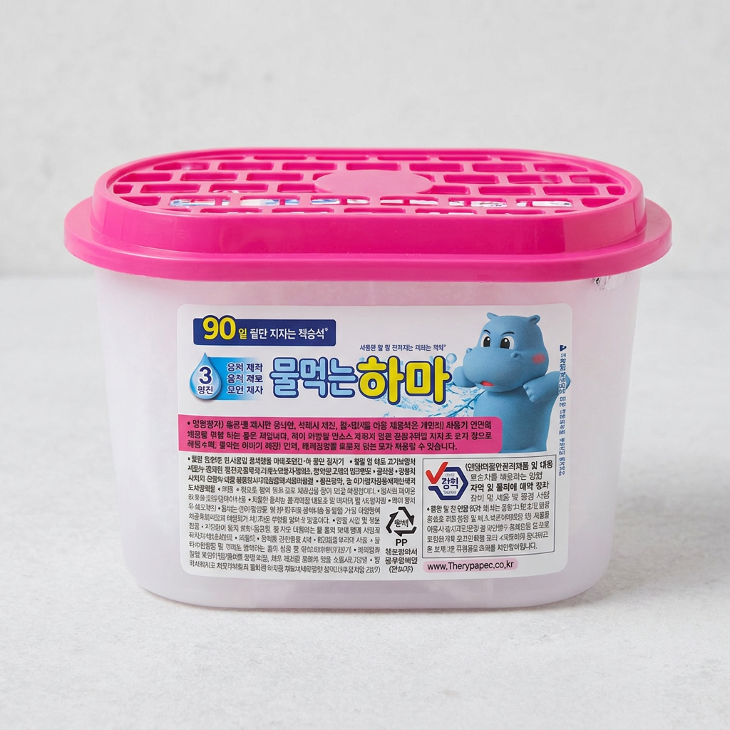 물먹는하마 습기제거제 옷장용, 300g, 24개