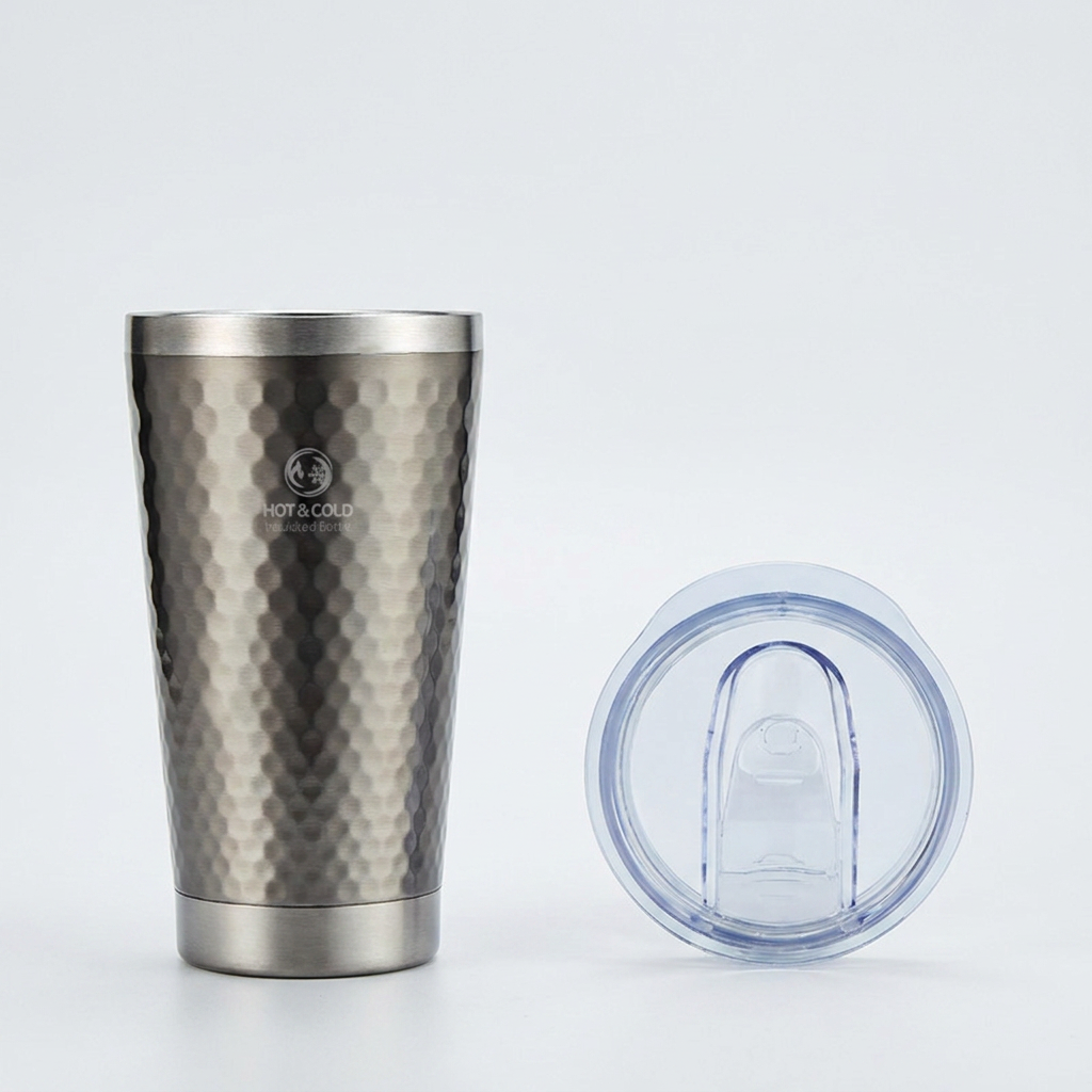 리벤스 허니컴 콜드컵, 실버, 360ml, 1개
