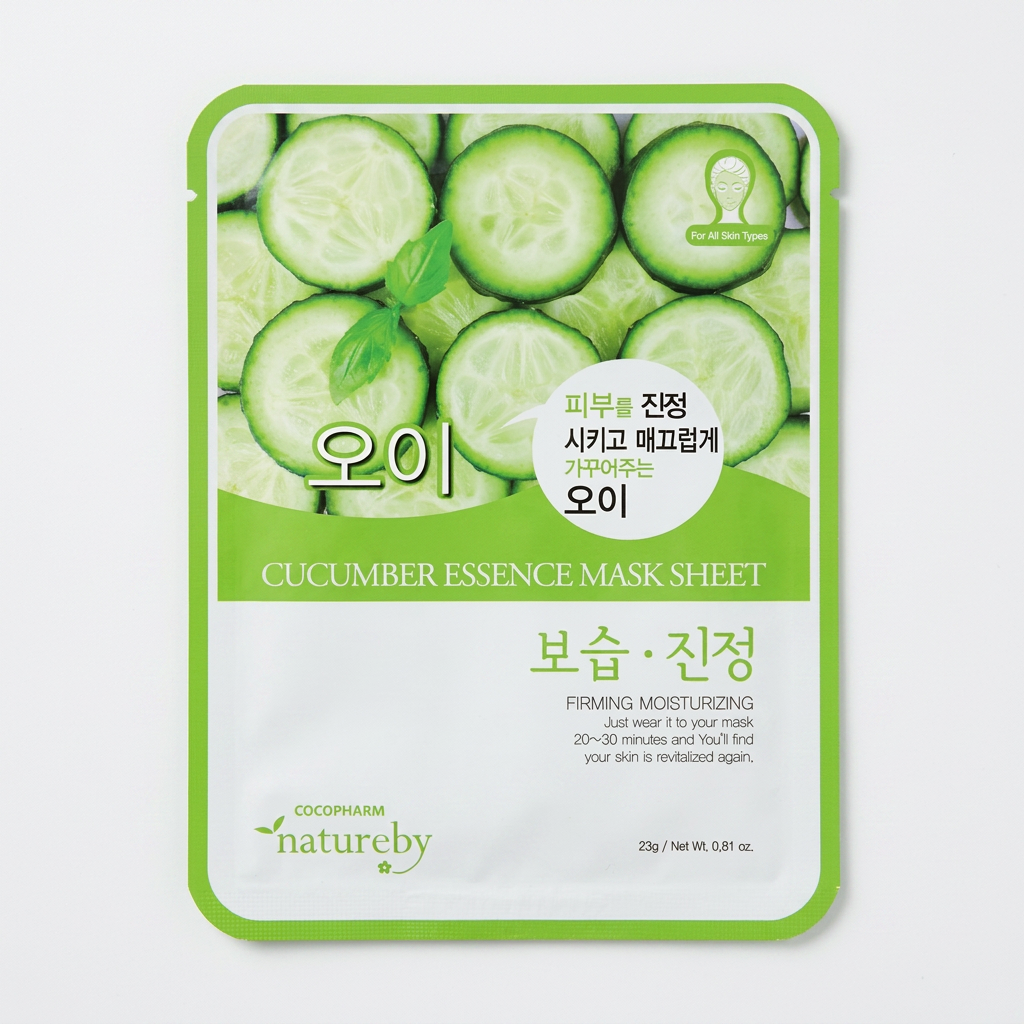 네이처바이 오이 에센스 마스크팩, 50개입, 1세트