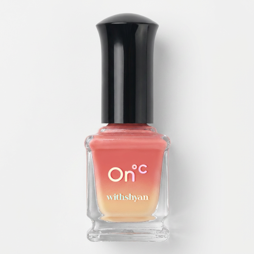 위드샨 온도 변화 네일 매니큐어, 06°C 사랑의온도, 9ml, 1개