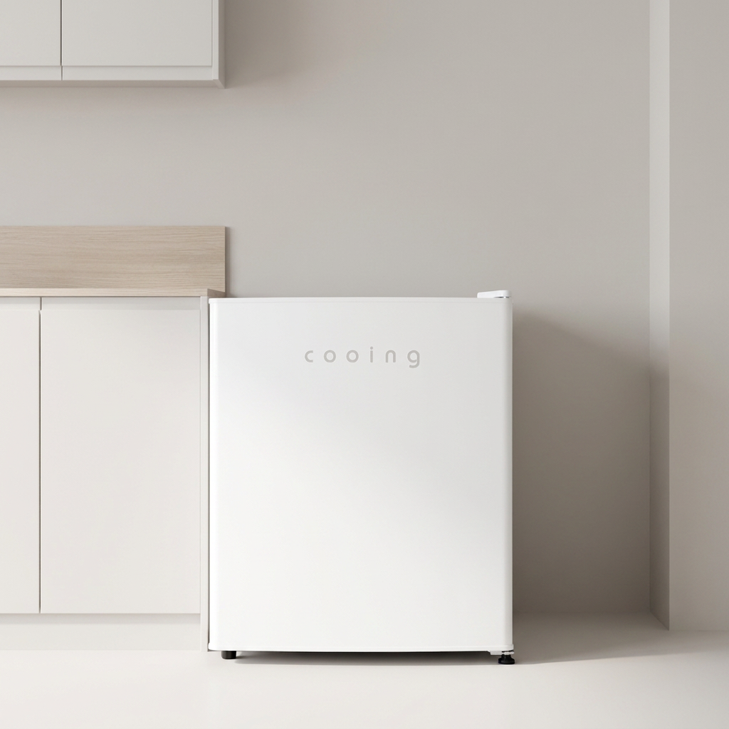 쿠잉 44L 원도어 냉장고, REF-S51W, 화이트, 44L, 1개