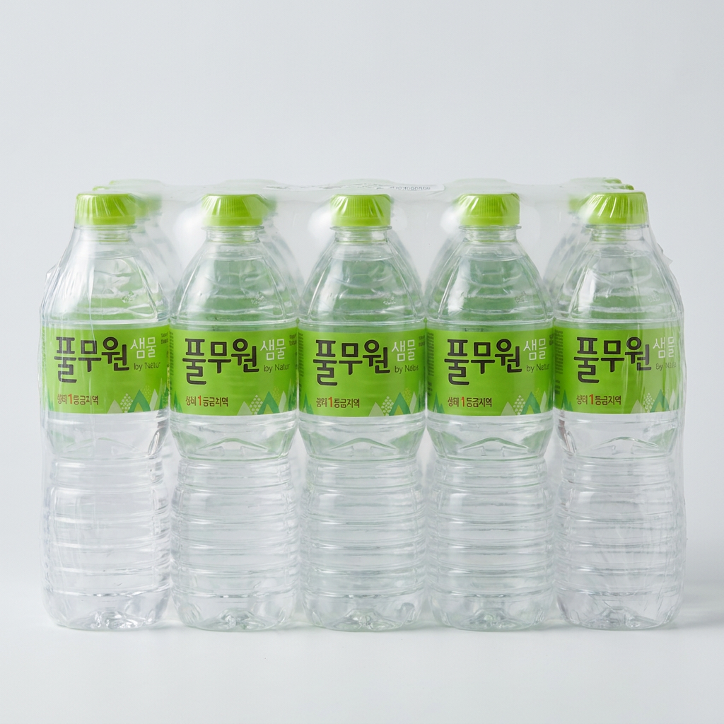 풀무원 생수, 500ml, 40개