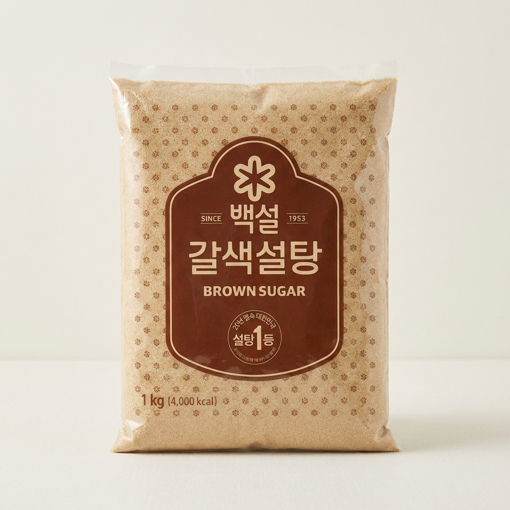 CJ제일제당 갈색설탕, 1kg, 2개