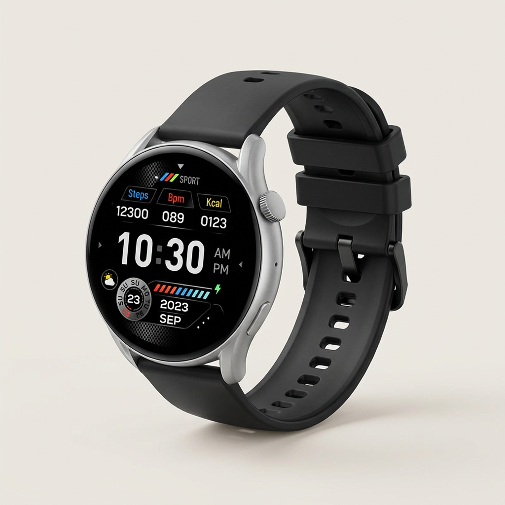 QCY GT PRO 스마트워치, 1개