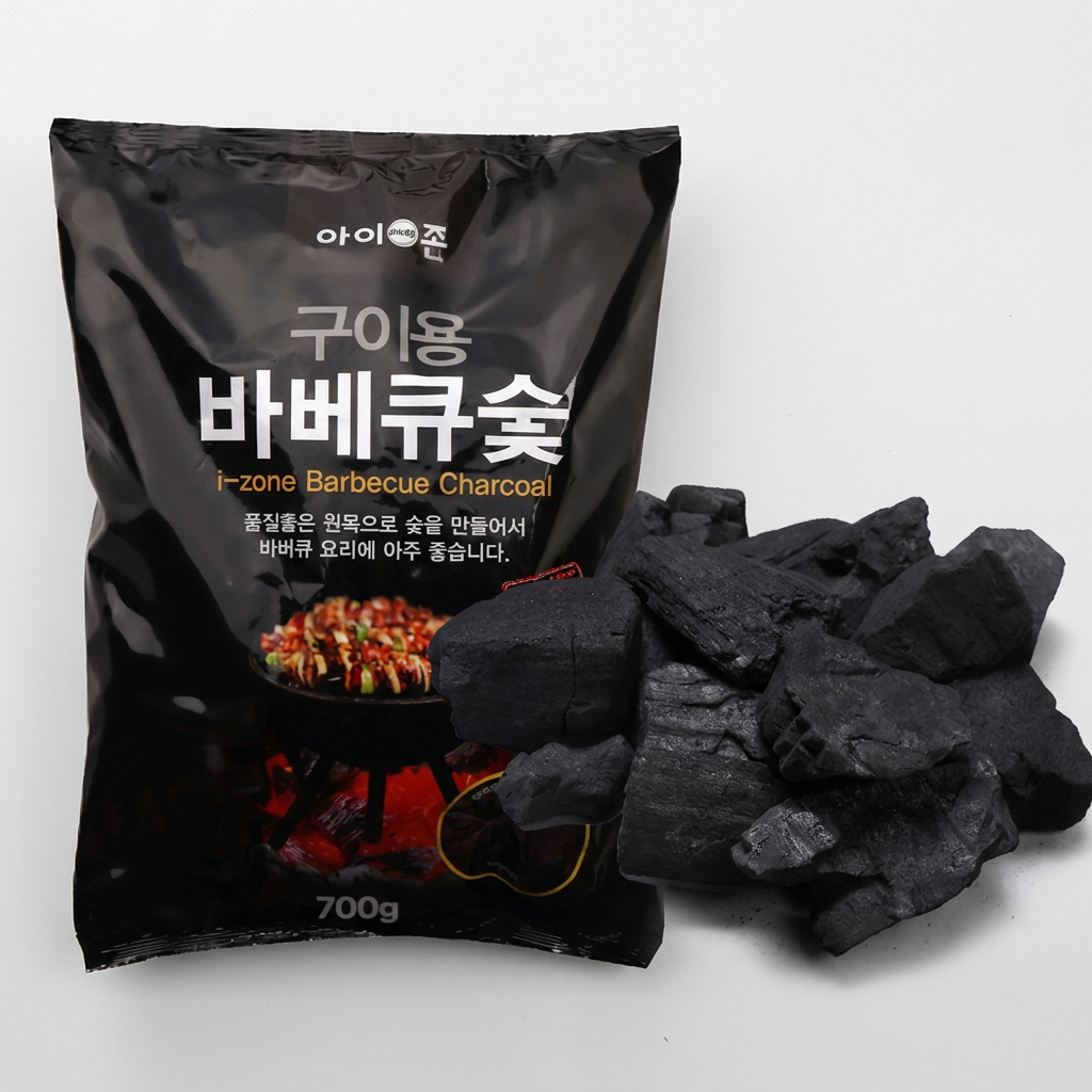 아이존 구이용 바베큐숯, 700g, 5개
