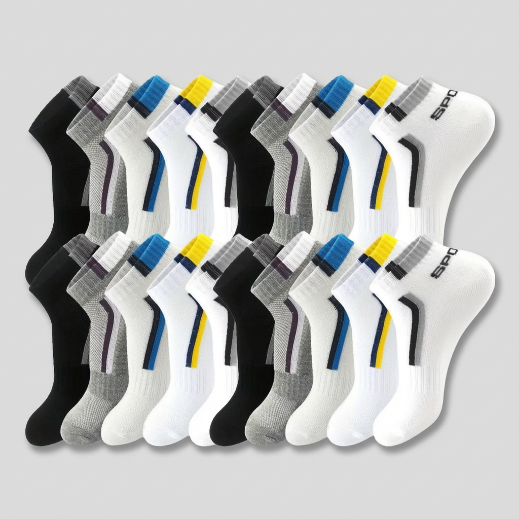 갓성비 스포츠 단목양말 대용량세트, 10켤레, FREE(250mm-275mm)