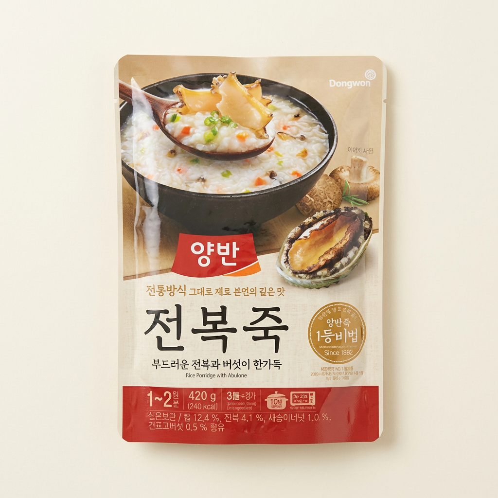 동원 양반 전복죽, 420g, 10개
