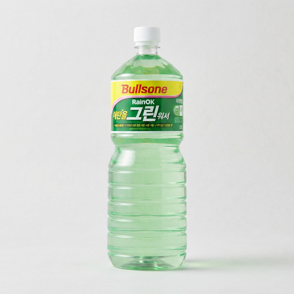 불스원 레인OK 에탄올 그린워셔, 1.8L, 2개