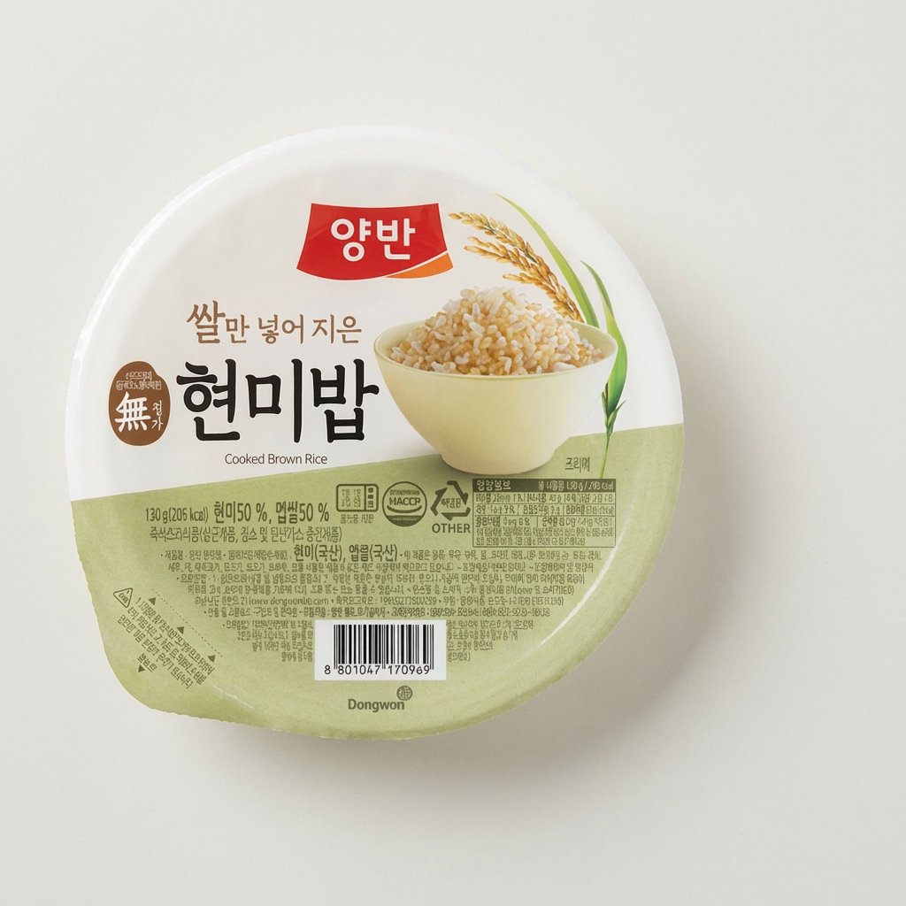 양반 현미밥, 130g, 24개