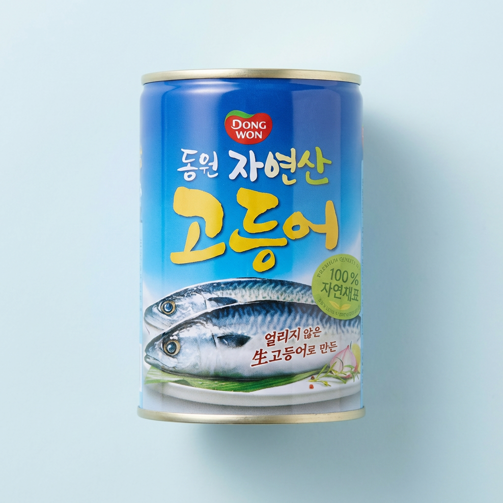동원 자연산 고등어캔 얼리지 않은 생고등어, 300g, 5개